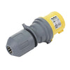 110V 16Amp (Yellow) Plug - Twist Lock thumbnail 3