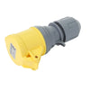 110V 16 Amp (Yellow) Coupler Trailing Socket - Twist Lock thumbnail 2