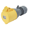 110V 32 Amp (Yellow) Coupler Trailing Socket - Twist Lock thumbnail 2
