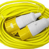 110V 32 Amp (Yellow) 4.0mm 14M Extension Lead thumbnail 1