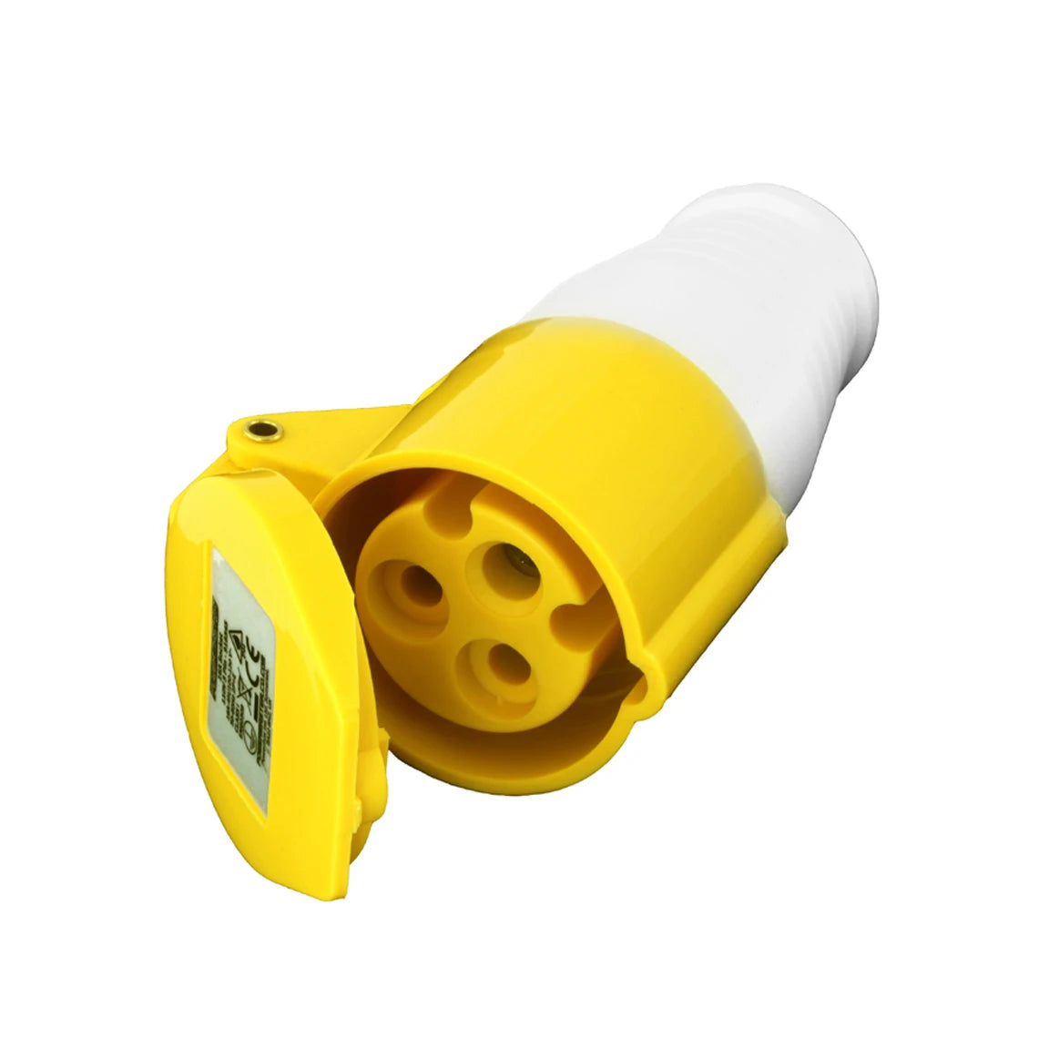 110V 32 Amp (Yellow) Coupler Trailer Socket