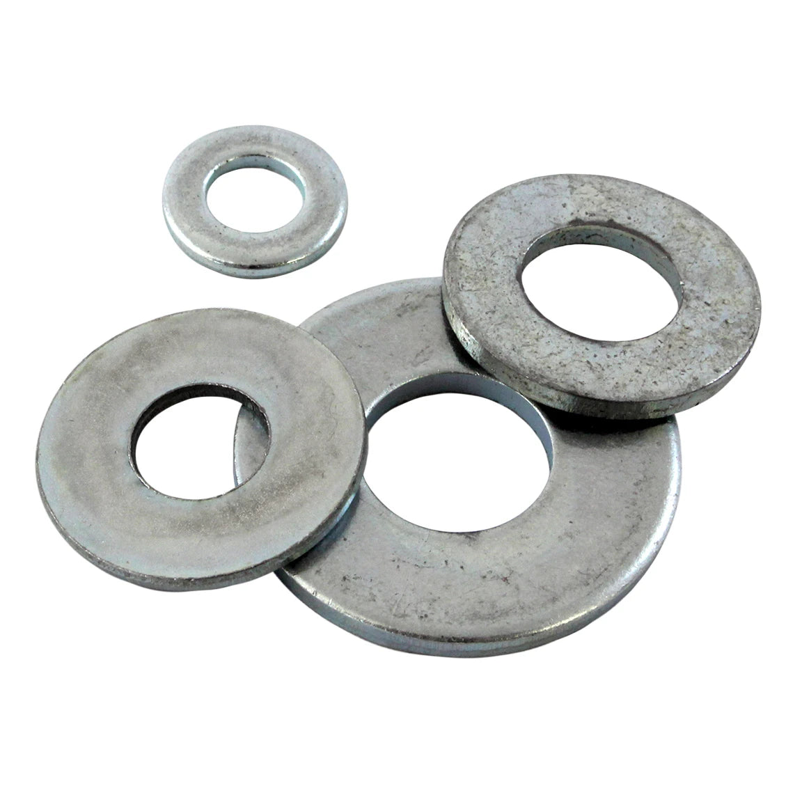 Assorted Metric Flat Washers BZP M5-M12 (Qty 1000 pcs)