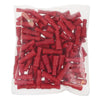 Red Female Bullet Terminal 4mm Qty100 thumbnail 2