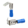 Blue Piggyback Terminal 6.3mm Qty 100 thumbnail 1