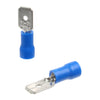 Blue Male Tab Terminal 6.3mm Qty 100 thumbnail 1