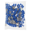 Blue Male Tab Terminal 6.3mm Qty 100 thumbnail 2