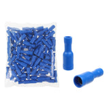 Blue Female Bullet Terminal 5.0mm Qty 100