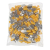 Yellow Female Spade Terminal 9.5mm Qty 100 thumbnail 3