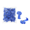 Blue Scotch Lock / Snap Locks Low Voltage Cable Connectors Terminals Qty 100 thumbnail 3