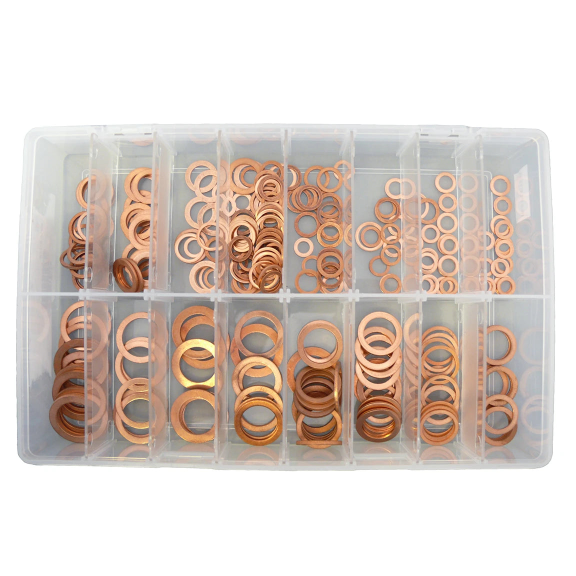 Assorted Imperial Copper Washers (Qty 220)