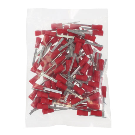 Red Blade Terminal 18.4x2.3mm Qty 100pcs