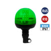 Vision Red 1/2 Lens 12V/24V Flexible Pole LED Green Beacon thumbnail 1