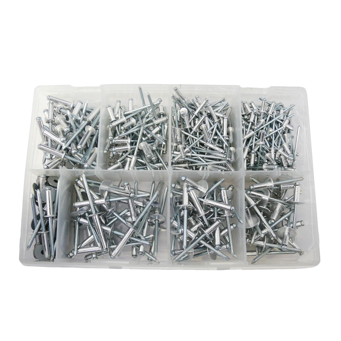 Assorted box of Pop Rivets Qty 475