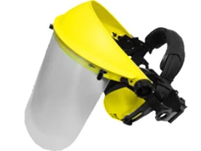 Face Shield with Ear Muffs & Visor - Z9591