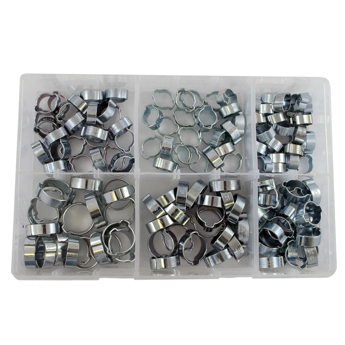 Assorted 'O' Clips 1/4"-3/4" (Qty 140)