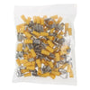 Yellow Piggyback Terminal 6.3mm Qty 100 thumbnail 2
