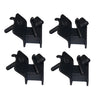 2.0KW Petrol Generator Mounting Set - 4pc fits Honda GX120 GX160  (Height=27mm, Stud=8mm x 37mm, Stud=8mm x 15mm) thumbnail 1