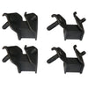 5.0KW Petrol Generator Mounting Set - 4pc fits Honda GX340 GX390 (2 big, 2 small)  Height=32mm, Stud=10mm x 37mm, Stud=8mm x 15mm thumbnail 1