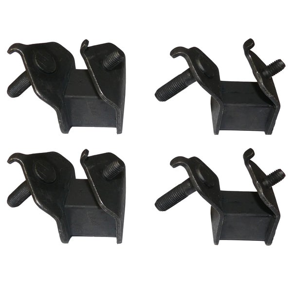 5.0KW Petrol Generator Mounting Set - 4pc fits Honda GX340 GX390 (2 big, 2 small)  Height=32mm, Stud=10mm x 37mm, Stud=8mm x 15mm
