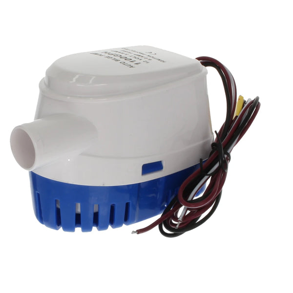 12V/24V Bilge Pump 1100GPH 3A Draw 3/4
