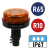 Vision Red 'Vivid' 12-24V Flexible Stem Compact Beacon thumbnail 1