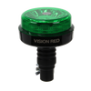 Vision Red 'Vivid' 12-24V Flexible Stem Compact Beacon with Green Lens thumbnail 4