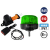 Vision Red VIVID Single Bolt Seat Belt Kit - Includes 12/24V Green Single Bolt Beacon & Retractable Seatbelt with Microswitch thumbnail 1