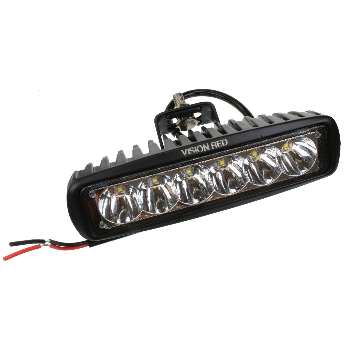 VisionRed 12-80V 1800lm Flood Beam Lamp 18W 6 LED