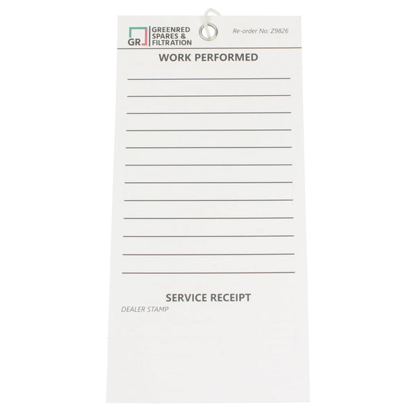Service Repair Label (QTY 100)
