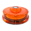 VisionRed Round LED Light Bar 12-24V Amber Lens/White LED thumbnail 1