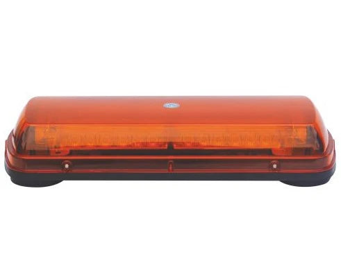 VisionRed LED Rectangle Light Bar 12-24V Amber Lens/White LED