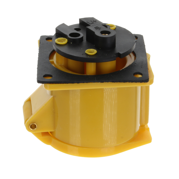 110V PANEL SOCKET - 32amp Yellow