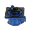 240V 16 Amp Panel Socket Blue thumbnail 3