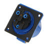 240V 16 Amp Panel Socket Blue thumbnail 2