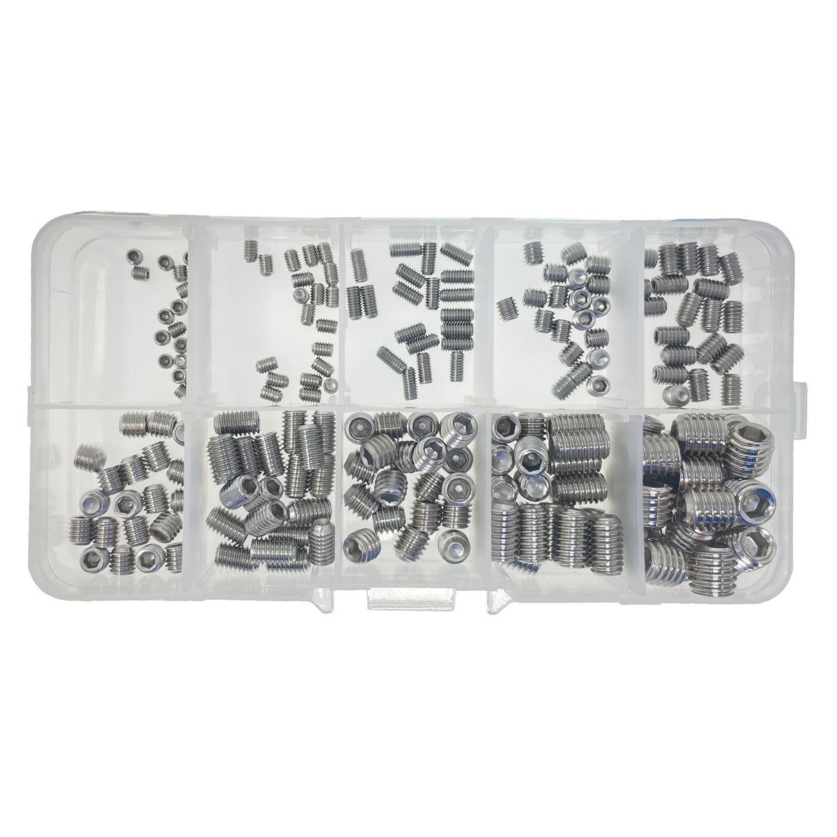 Metric Socket Grub Set Screws - 125 pcs