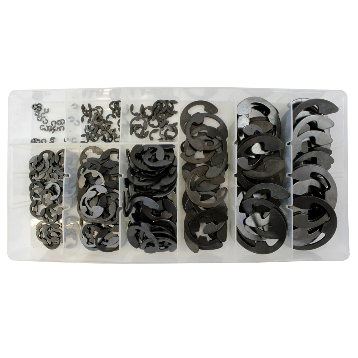 Assorted 'E' Clips - 300pcs