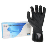 Black Nitrile Gloves (Large)