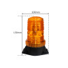 VisionRed 12V 24V Compact Amber LED Beacon for Work Platforms Forklift