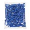 Blue Female Bullet Terminal 5.0mm Qty 100