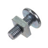 8mm Flat Head Roofing Nut / Bolt 100