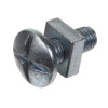 8mm Flat Head Roofing Nut / Bolt 100
