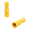 Yellow Bullet Receptacle Terminal 5.0mm Qty 100